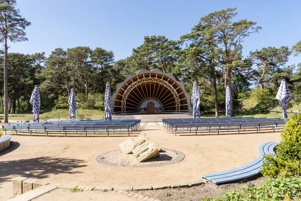 Liten Konsert Paviljong Usedom Vid Östersjön — Stockfoto