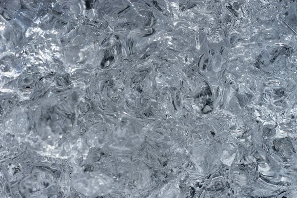 Estructura Realista Del Patrón Hielo Primer Plano Del Hielo Glaciar —  Fotos de Stock