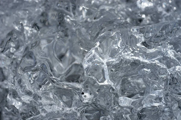Realistic ice pattern structure. Closeup of glacier ice. Ice background