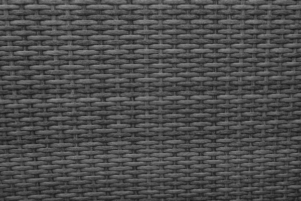 Чорна Плетена Меблі Фону Текстури — стокове фото