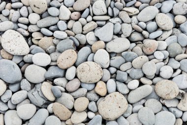 Taş arka plan, görünümü top. Çakıl doku arka plan
