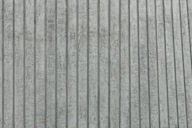 Çizgili gri beton duvar. Mimari arka plan