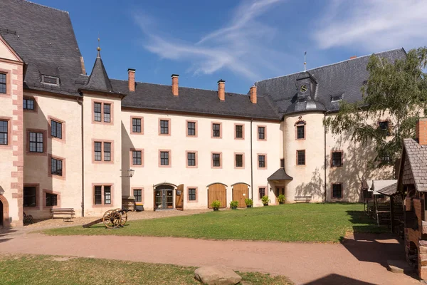 Castillo Histórico Con Nombre Mildenstein Sajonia Alemania —  Fotos de Stock