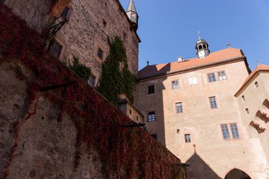 Ayrıntı tarihi kalenin Saxony, Almanya için Kriebstein adlı