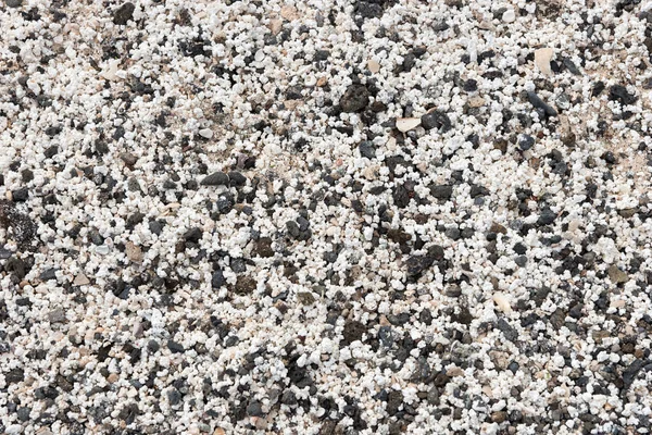 Padrão Pedrinhas Pedra Pequena Como Fundo Pebbles Pequenos Pretos Brancos — Fotografia de Stock