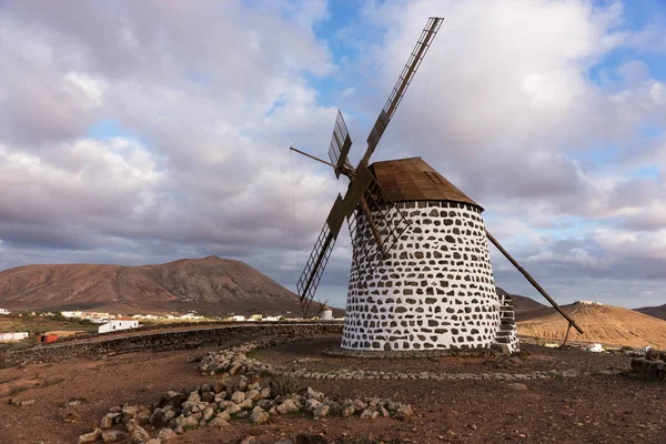 Windmill Locality Oliva Fuerteventura Canary Islands Spain — Stock Photo, Image