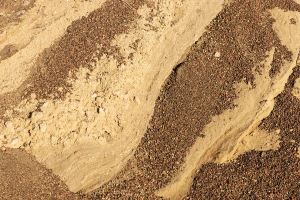 Nahaufnahme Einer Trockenen Steinigen Struktur Den Bergen Von Lanzarote Kanarische — Stockfoto