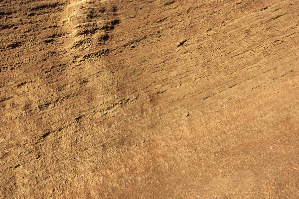 Gros Plan Structure Pierreuse Sèche Dans Les Montagnes Lanzarote Îles — Photo