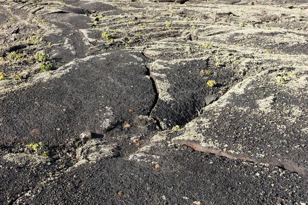 凍った溶岩の表面 冷凍溶岩の背景 — ストック写真