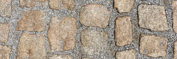 Textura Pavimento Piedra Vieja Adoquines Granito Pavimento Fondo Fondo Abstracto —  Fotos de Stock
