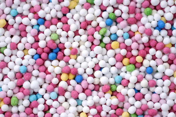 Perles Sucre Mangeables Colorées Pour Décoration Alimentaire — Photo