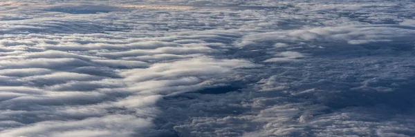 Felhők Fölött Fantasztikus Panoráma Háttér Felhőkkel — Stock Fotó