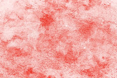 Dekoratif kırmızı arka plan. Boya dokusu. Kırmızı duvar yüzeyi