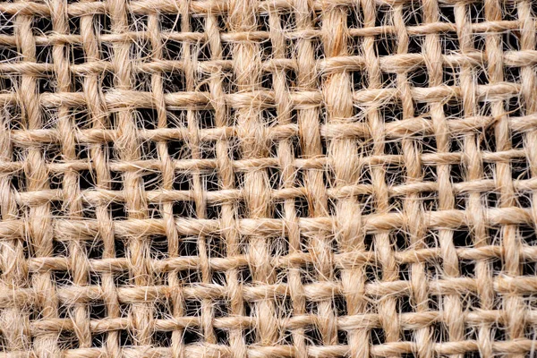 Texture Sackcloth Woven Burlap Texture Pattern Background — Stock Photo, Image