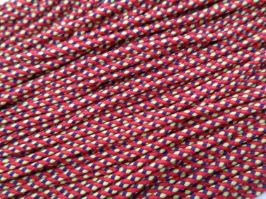 Prusik ip dokusunu kapatın. Prusik ipi bazen ip bilezik olarak kullanılır..