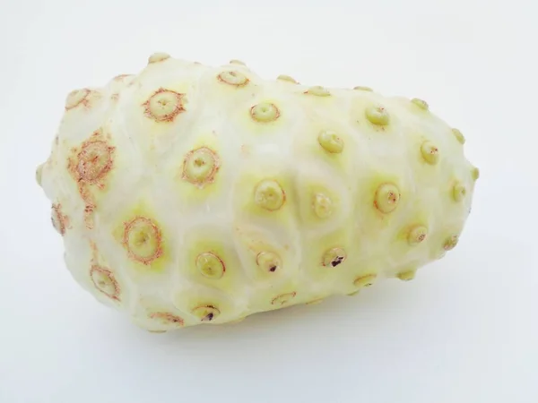 Morinda Citrifolia Büyük Morinda Hint Dutu Noni Plaj Dutu Peynir — Stok fotoğraf