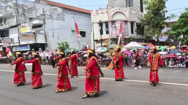 Moyo dance from Nias, North Sumatera. This dance symbolizes the movement of a flying eagle and the spirit of heroism and protection.
