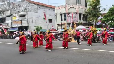 Moyo dance from Nias, North Sumatera. This dance symbolizes the movement of a flying eagle and the spirit of heroism and protection.