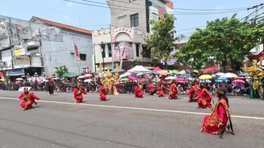 Moyo dance from Nias, North Sumatera. This dance symbolizes the movement of a flying eagle and the spirit of heroism and protection.