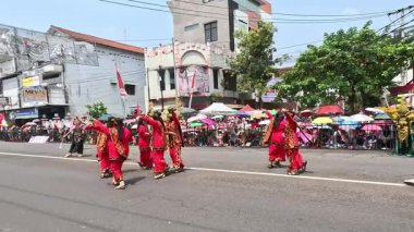 Moyo dance from Nias, North Sumatera. This dance symbolizes the movement of a flying eagle and the spirit of heroism and protection.