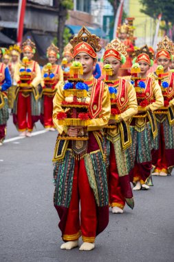 Tabut dance from Bengkulu at BEN Carnival. The Tabot dance is performed to commemorate the heroism of Husein bin Ali bin Abi Thalib
