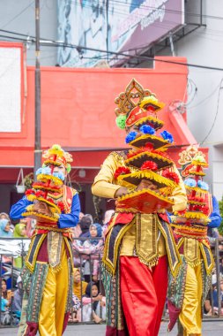 Tabut dance from Bengkulu at BEN Carnival. The Tabot dance is performed to commemorate the heroism of Husein bin Ali bin Abi Thalib