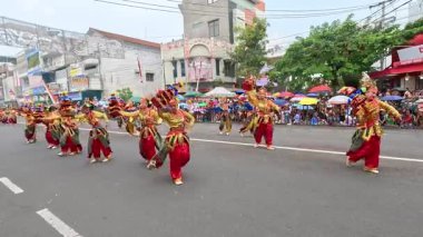 Tabut dance from Bengkulu at BEN Carnival. The Tabot dance is performed to commemorate the heroism of Husein bin Ali bin Abi Thalib