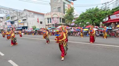 Tabut dance from Bengkulu at BEN Carnival. The Tabot dance is performed to commemorate the heroism of Husein bin Ali bin Abi Thalib
