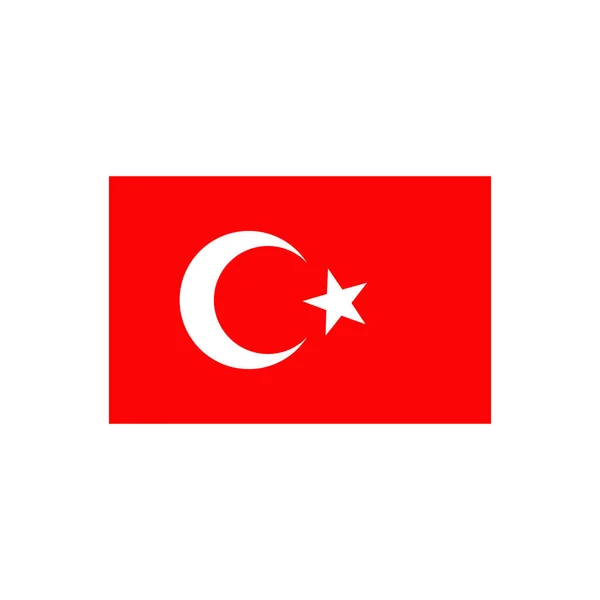 Made Turkey Etiqueta Logotipo Modelo Vetor Design —  Vetores de Stock