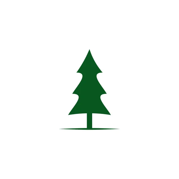 Символ Дизайну Логотипу Соснового Дерева Векторний Шаблон — стоковий вектор