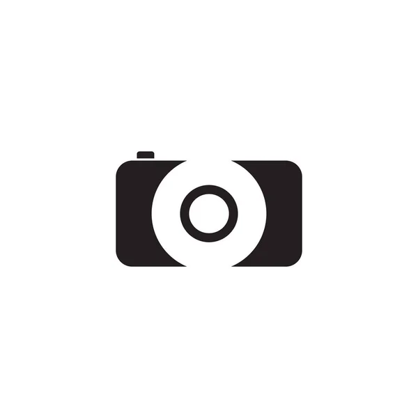 Camera Icon Logo Design Vector Template — Stock Vector