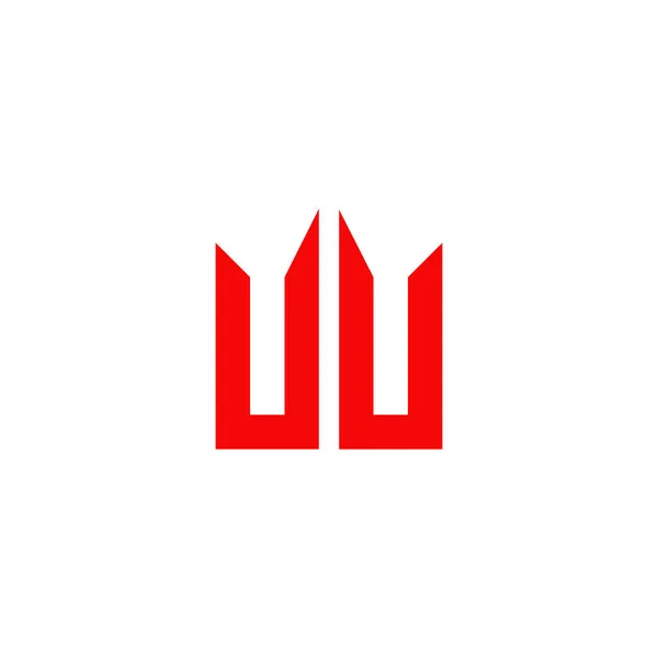 Літери Початкового Дизайну Логотипу Векторний Шаблон — стоковий вектор