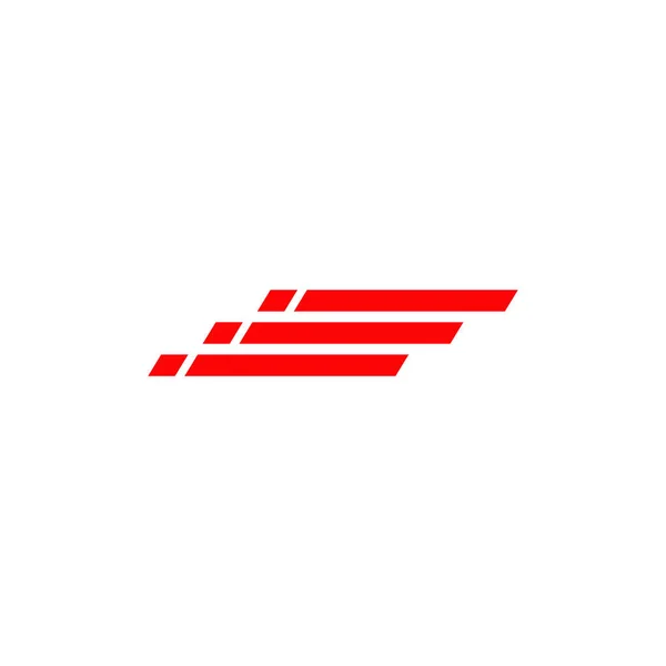 Snelheid Pijl Pictogram Logo Ontwerp Vector Template — Stockvector