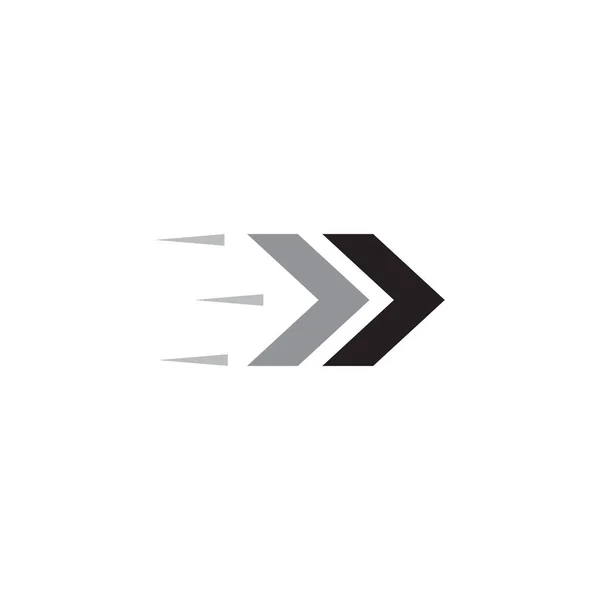 Hız Simgesi Logo Tasarım Şablonu — Stok Vektör
