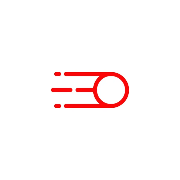 Velocidad Icono Flecha Logo Diseño Vector Plantilla — Vector de stock