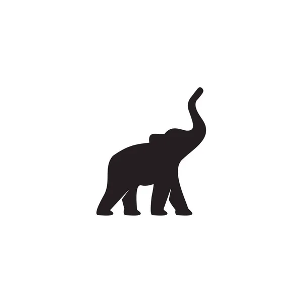 Plantilla Vector Diseño Logotipo Elefante Animal — Archivo Imágenes Vectoriales