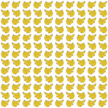 Kusursuz desenli muzlu meyve tasarımı arka planı