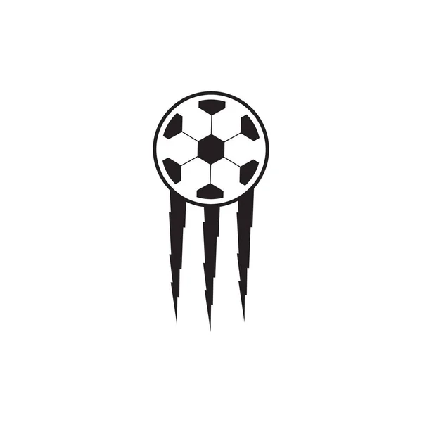 Futebol Trhopy Logotipo Design Vetor Modelo — Vetor de Stock
