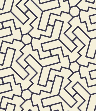 Donanma krema, İslami kutsal geometrik tasarım, basit çizgi sanatı, kusursuz tekrar vektör patırtısı