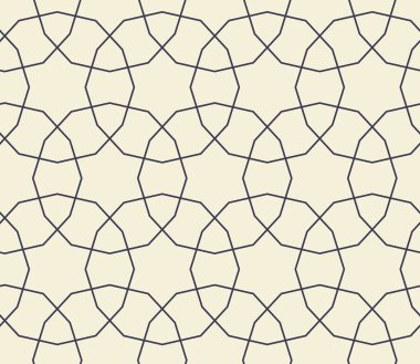 Donanma krema, İslami kutsal geometrik tasarım, basit çizgi sanatı, kusursuz tekrar vektör patırtısı