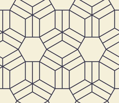 Donanma krema, İslami kutsal geometrik tasarım, basit çizgi sanatı, kusursuz tekrar vektör patırtısı