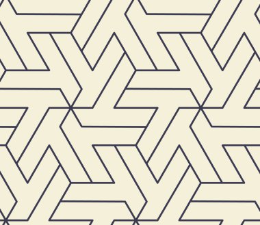 Donanma krema, İslami kutsal geometrik tasarım, basit çizgi sanatı, kusursuz tekrar vektör patırtısı