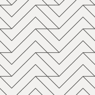 Geometrik tasarım, basit çizgi sanatı, kusursuz tekrar eden vektör deseni. Fayanslar, tekstil ve duvar kağıtları için mükemmel.