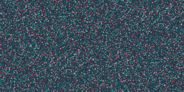 Kusursuz bir vektör örneği örneği. Benekli benekli renk tanecikleri düz arkaplanda.