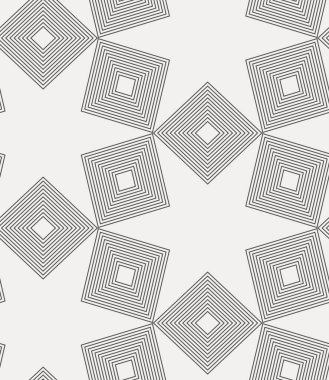 optik illüzyon siyah ve beyaz kusursuz tekrar vektör deseni