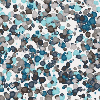Kusursuz bir vektör örneği örneği. Benekli benekli renk tanecikleri düz arkaplanda.