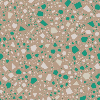 Kusursuz bir vektör örneği örneği. Benekli benekli tanecikler arka planda farklı boyutlarda ve renklerde.