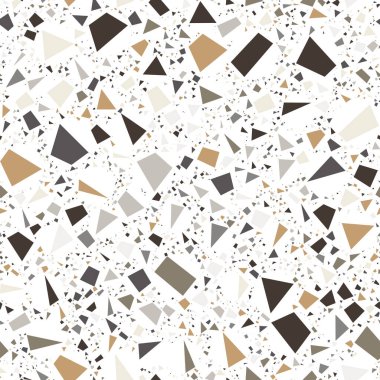 Kusursuz bir vektör örneği örneği. Benekli benekli tanecikler arka planda farklı boyutlarda ve renklerde.