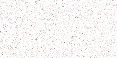 Kusursuz bir vektör örneği örneği. Benekli benekli tanecikler arka planda farklı boyutlarda ve renklerde.