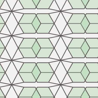 Geometrik tasarım, basit çizgi sanatı, kusursuz tekrar eden vektör deseni. Fayanslar, tekstil ve duvar kağıtları için mükemmel.